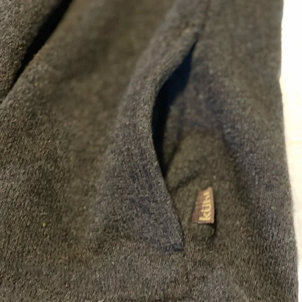 Kuhl‎ alpaca full zip jacket mens small brown/tan pre-owned condition